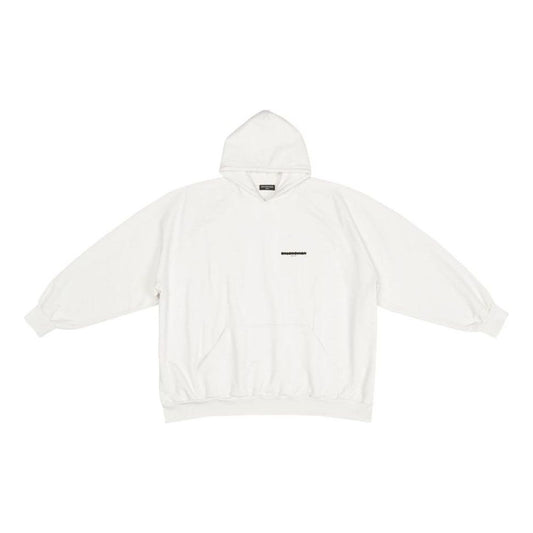 Balenciaga Strike 1917 Oversized Hoodie 'White' 697879TMVH29800