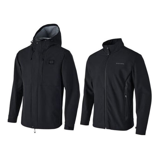 Skechers Woven Sports 3-In-1 Jacket 'Black' P124M004-0018