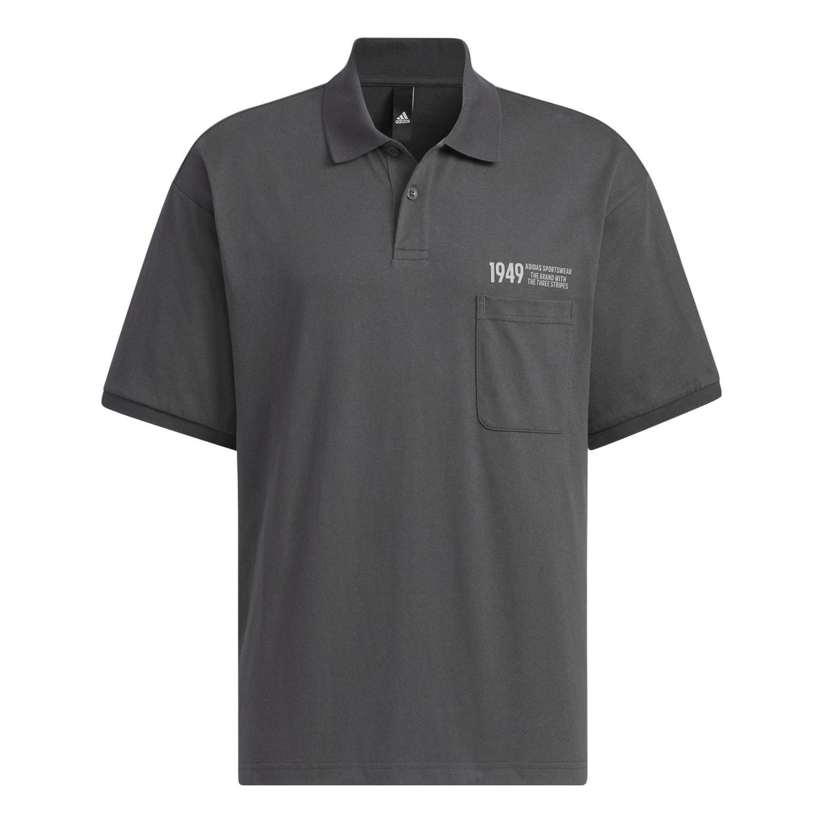 adidas Verbiage Polo Shirt 'Black' IP3979