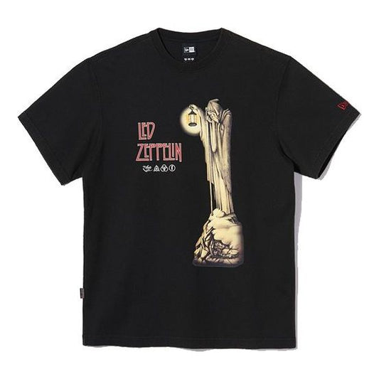 Men's New Era x Crossover Round Neck Short Sleeve Black 12509162