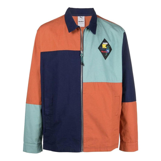 PUMA Butter Goods Overshirt Jackets 'Navy' 534056-84