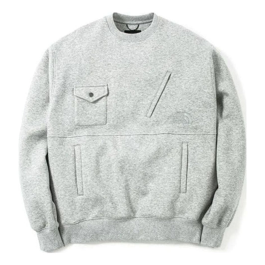 THE NORTH FACE X Invincible FW22 Pocket Sweater 'Grey' NF0A83OD-E2L