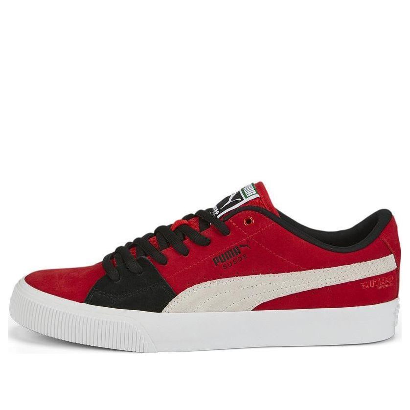 PUMA Suede Skate Nitro 'Black Red White' 386082-04