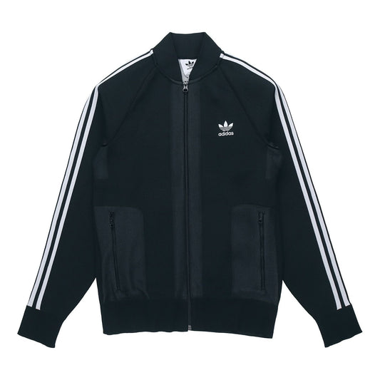 adidas originals BF Knit TT Track Jacket Black DH5758