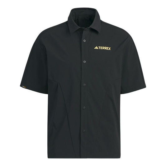 adidas Terrex Short Sleeve Shirt 'Black' IC1963