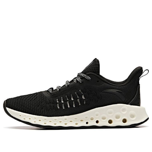 (WMNS) ANTA Running Series Sneakers 'Black and White' 12925588-2