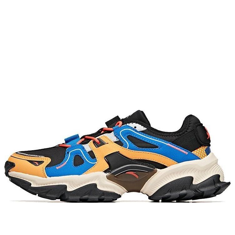 ANTA Hiking Shoes 'Black Yellow Blue' 112016601-9