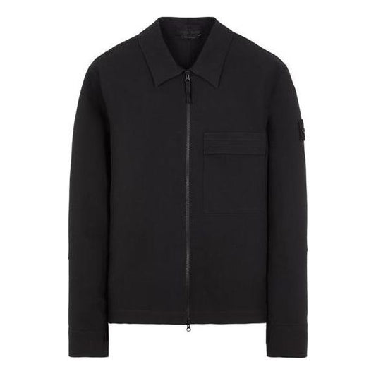 STONE ISLAND Spread Collar Jacket 'Black' 7915115F2-V0029