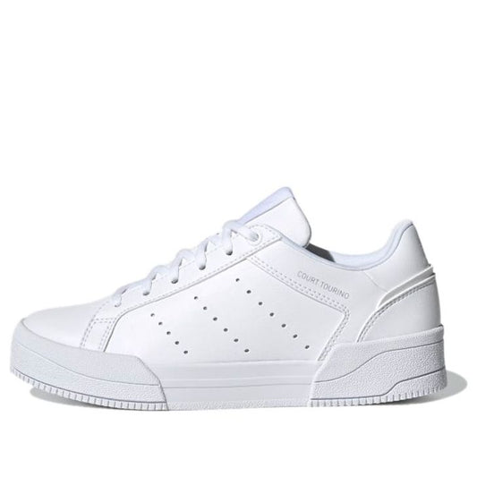 (GS) adidas Court Tourino Shoes 'Triple White' H00764