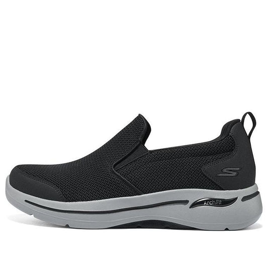 Skechers Go Walk Arch Fit-Conference 'Black Grey' 216260-BKGY