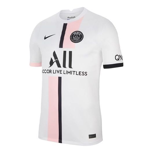 Nike Paris Saint Germain 21 Away Jersey 'White Pink' CV7902-101