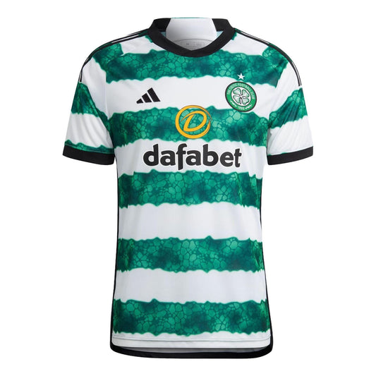 adidas Celtic FC 23/24 Home Jersey Asia Sizings Asia Sizing 'White Green' HY3343