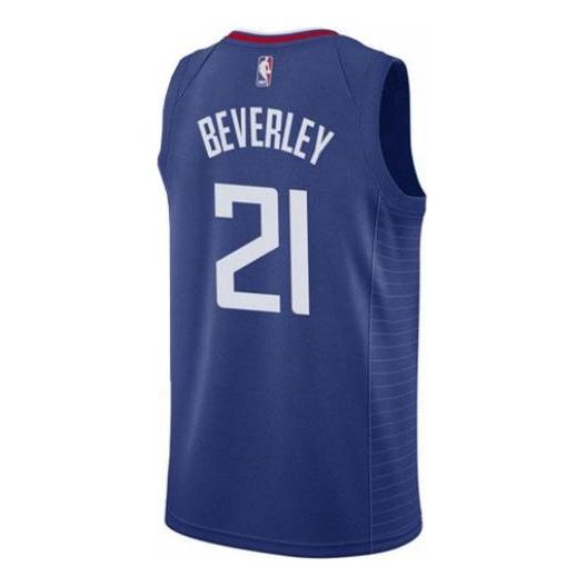 Nike NBA Clippers Patrick Beverley Jerseys 'Blue' 864481-499