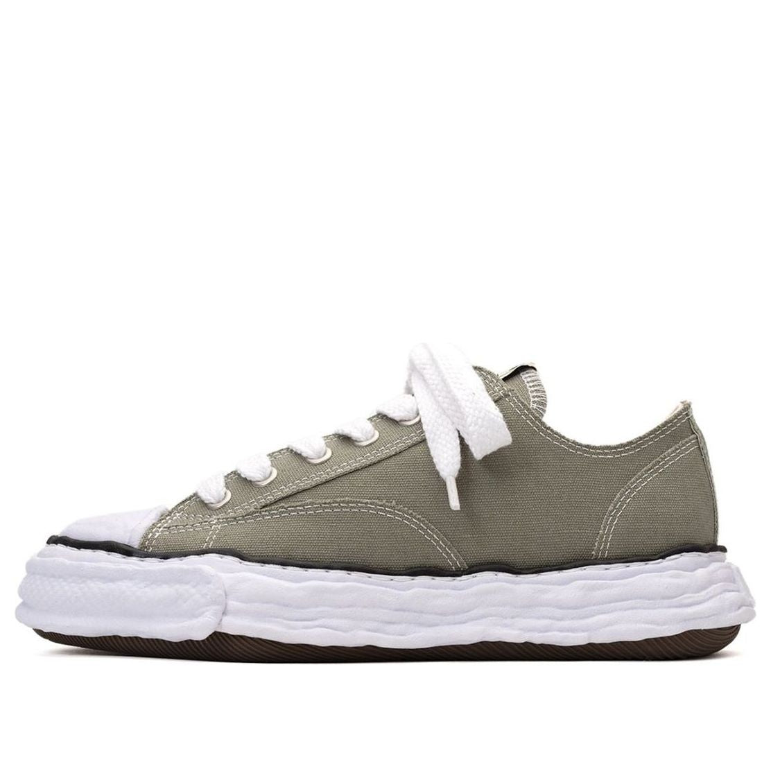 Maison MIHARA YASUHIRO Peterson 23 OG Sole Canvas Low 'Green' A11FW702-GRN
